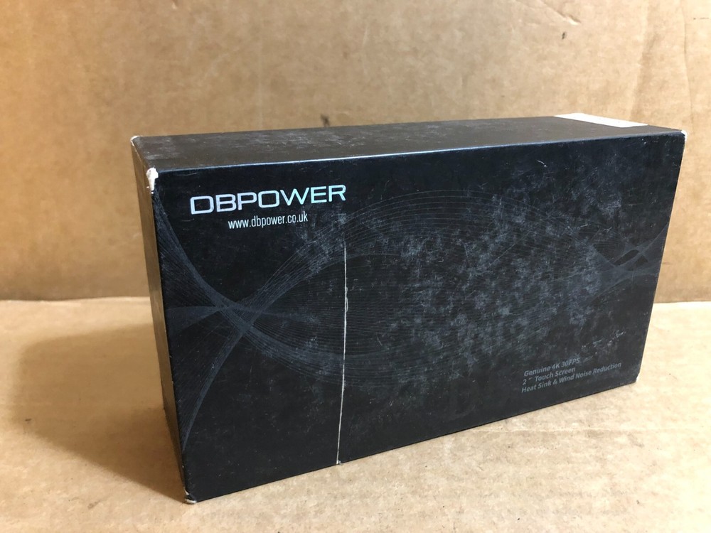 DBPOWER D5 Native 4K EIS Action Camera 2" LCD Touchscreen 14MP WiFi