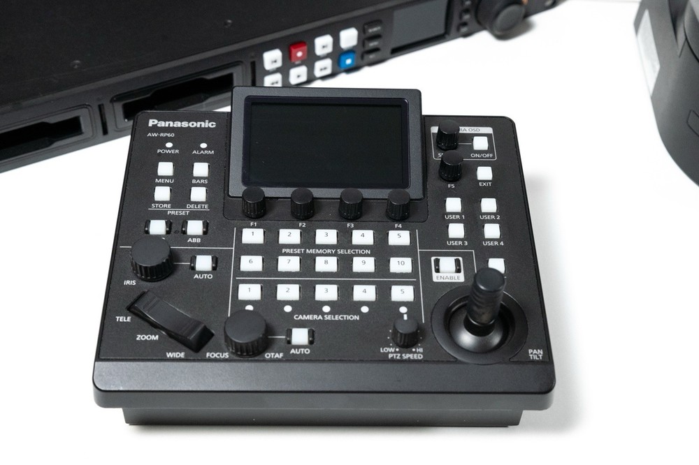 Panasonic AW-RP60 Remote Camera Controller w/ hard shell JASON CASE!