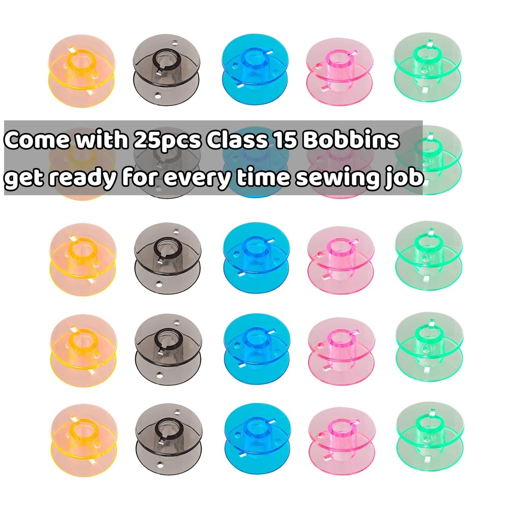 Automatic Bobbin Winder Bobbin Winding Machine with Auto Stop Sensor, Large S...