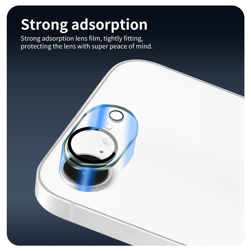 Fynorao 4-Pack Camera Lens Protector for iPhone 16e, 16e
