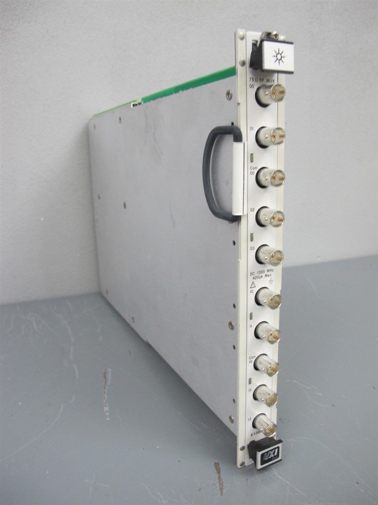 Agilent E1367A 75 ohm RF MUX VXI Module w/HP E1403B Adapter