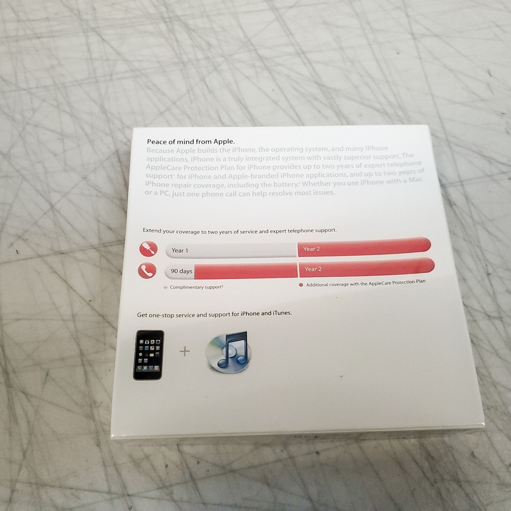 AppleCare Plan for iPhone PC + Mac MC006LL/A, Brand New Sealed