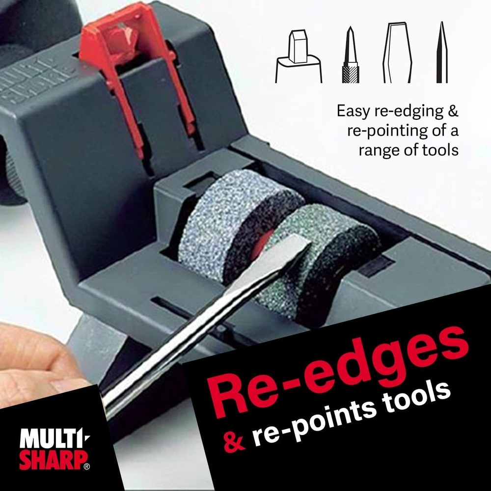 Dual-Purpose Drill Bit Sharpener Kit