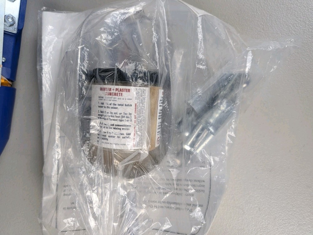 Quikpoint Mortargun Model 3000 Tuckpoint Mortar Plaster Concrete Drill Attach