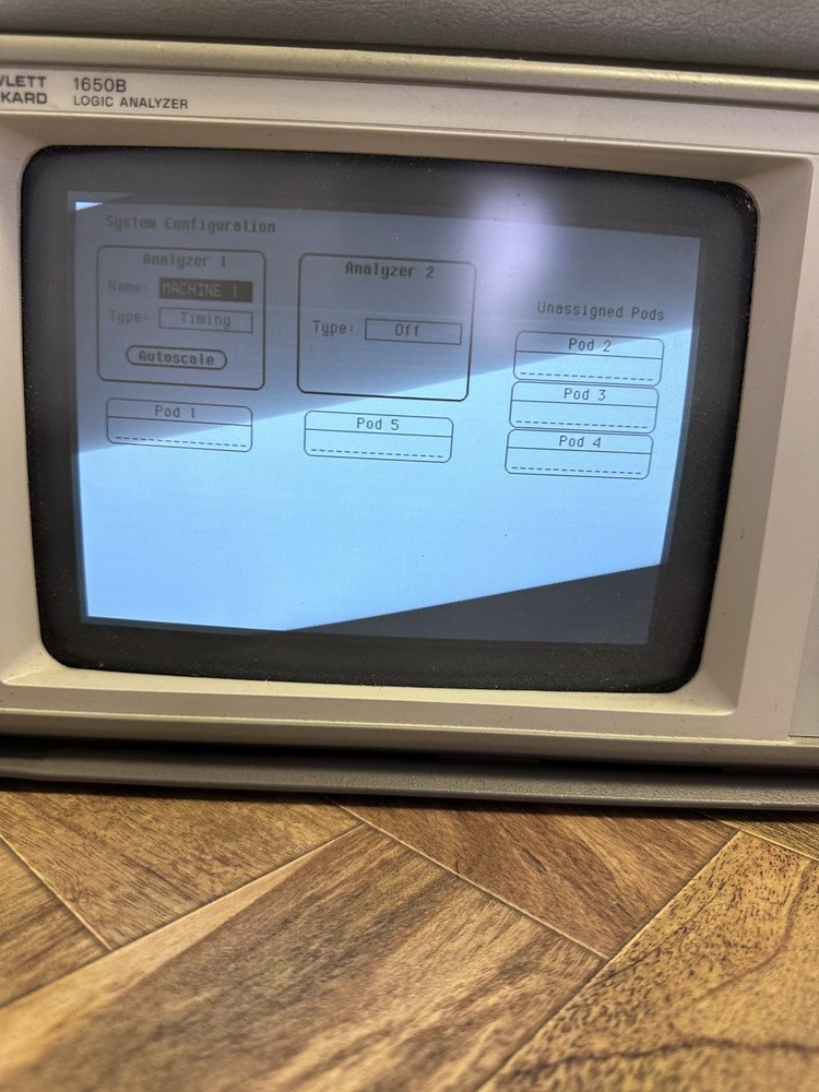 HP Hewlett Packard 1650B Logic Analyzer