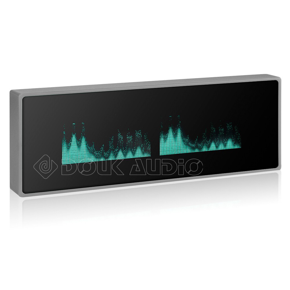 Douk Audio VFD Clock Music Spectrum Display Sound Level Indicator Dot Matrix MIC