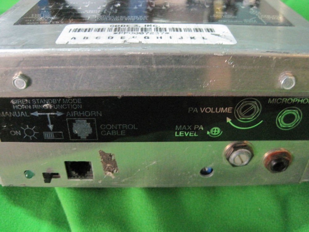 CODE 3 model PSE 3999RLS amplifier AA741
