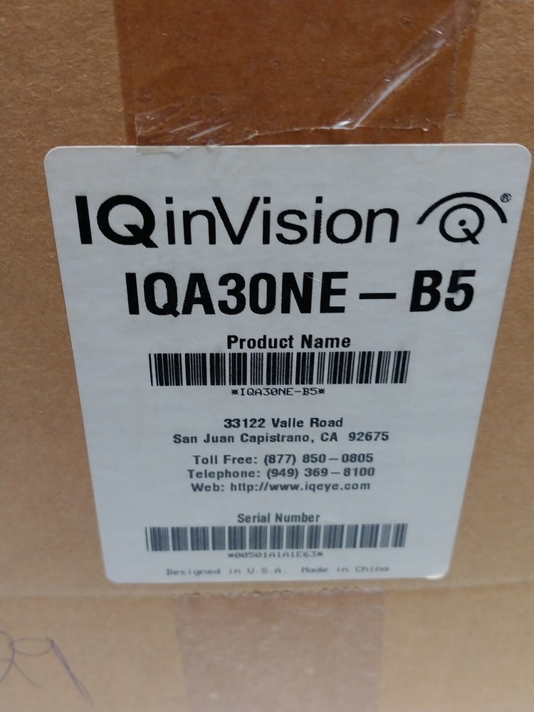 IQinVision IQA30NE Network Dome Camera (IQA30NE-B5)