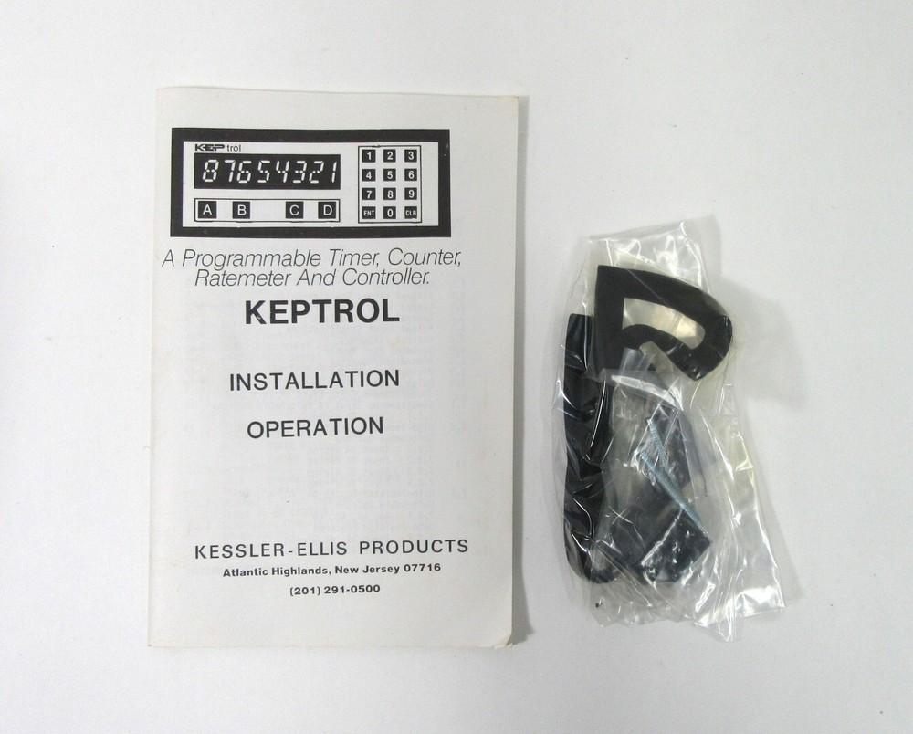 NEW KEPTROL KEP ELECTRONIC COUNTER PROGRAMMABLE RATEMETER MODEL KP8B3A1E
