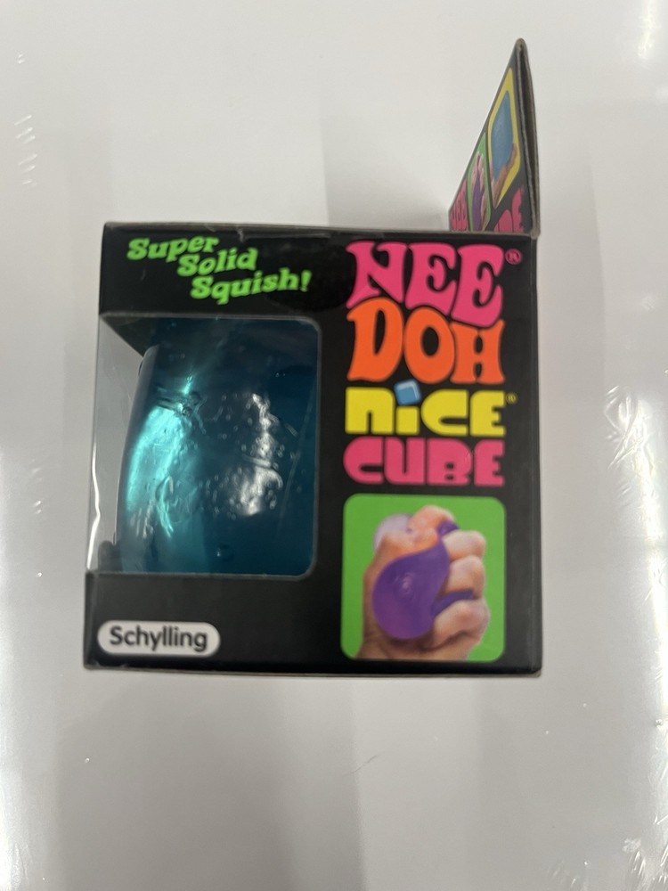 2026 Nee Doh Blue Nice Cube Mint! In Hand