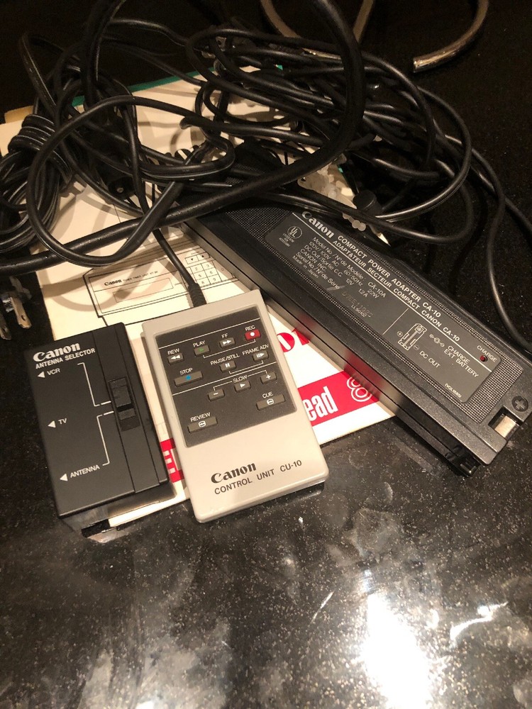 Canon VT-20A Portable Video Tuner Timer Open Box Perfect Working Condition