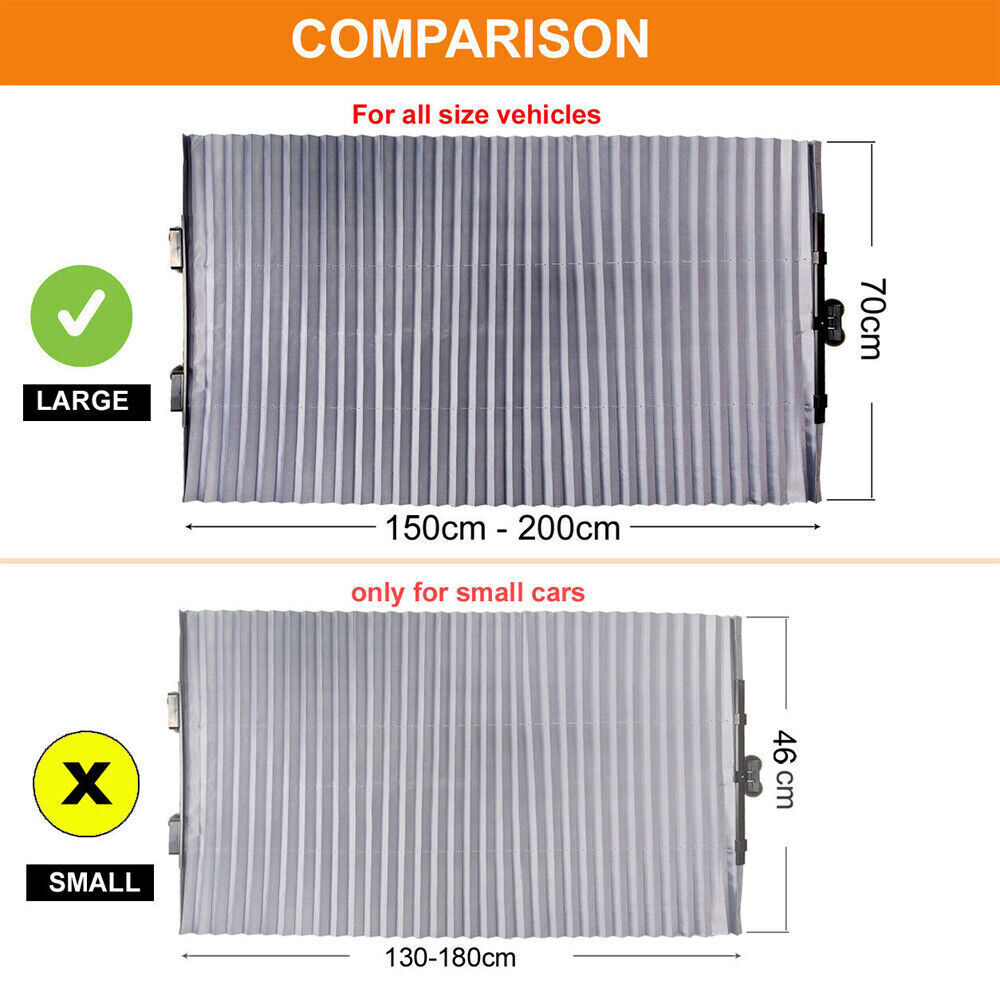 3Pack Car Windshield Windscreen Sun Shade Visor Cover Block Front Window