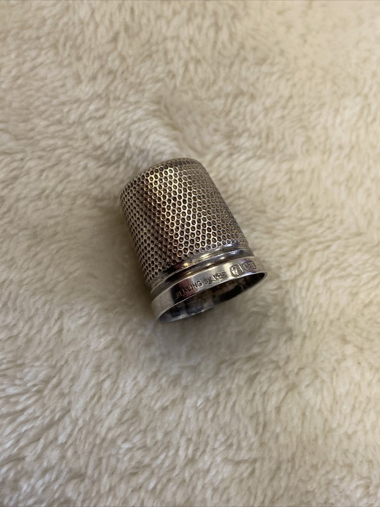 Charles Horner C. H SOLID STERLING SILVER THIMBLE No:7 - Read First