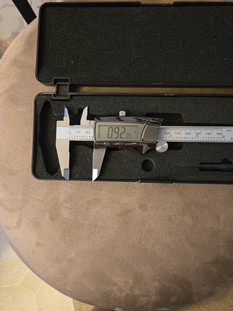 General Tools Digital Caliper #147 - 6" Precision Measuring Tool - Stainless Ste