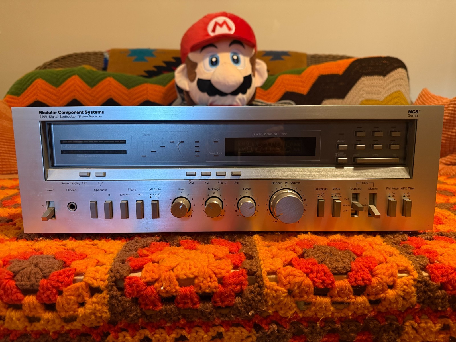 MCS 3260 vintage 1970's Digital Synthesizer Stereo*AS IS READ*