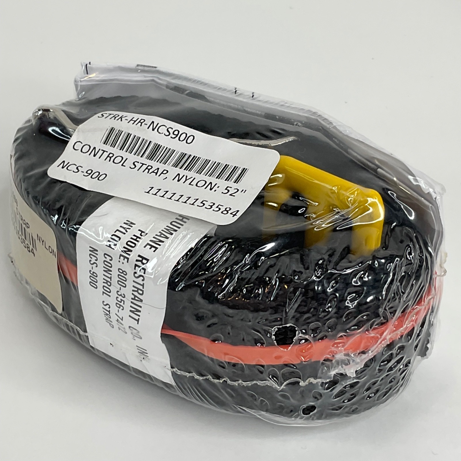 Humane Restraint Nylon Control Strap NCS-900 53" Long Vehicle leg restraint