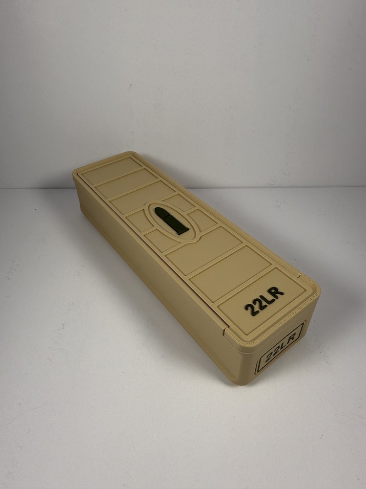 22 LR Stackable Ammo Storage Case - 3D Printed