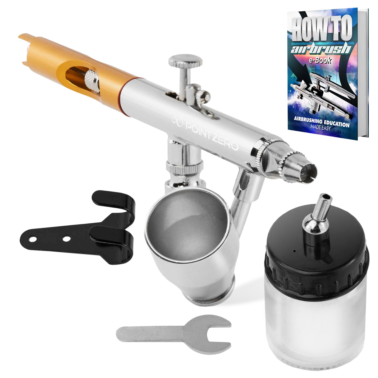 Dual Action Airbrush with Cutaway Handle