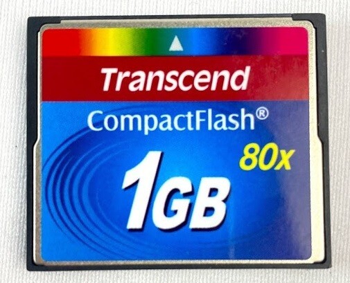 Transcend TS1GCF80 Compact Flash Disk