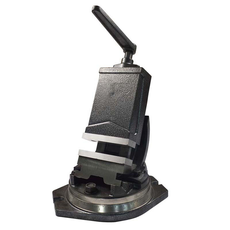 0-90° Slant 6" Tilting and Swiveling Angle Machinist Vise Drill Press Milling