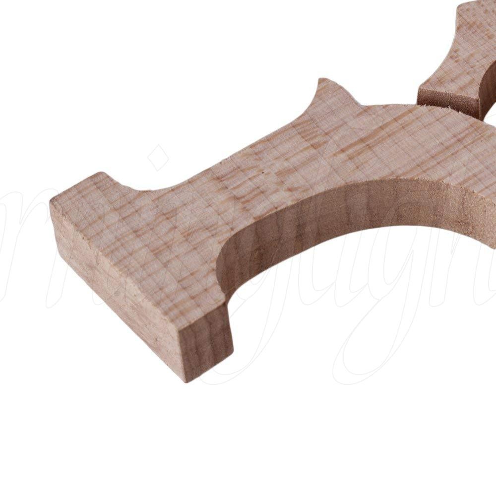 20x Cello Bridge 4/4 Full Size Solid Maple Wood Replacement Cello Parts