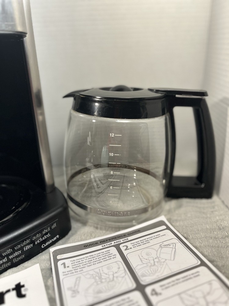Cuisinart DCC-1200 Brew Central 12-Cup Programmable Coffee Maker Tested Works