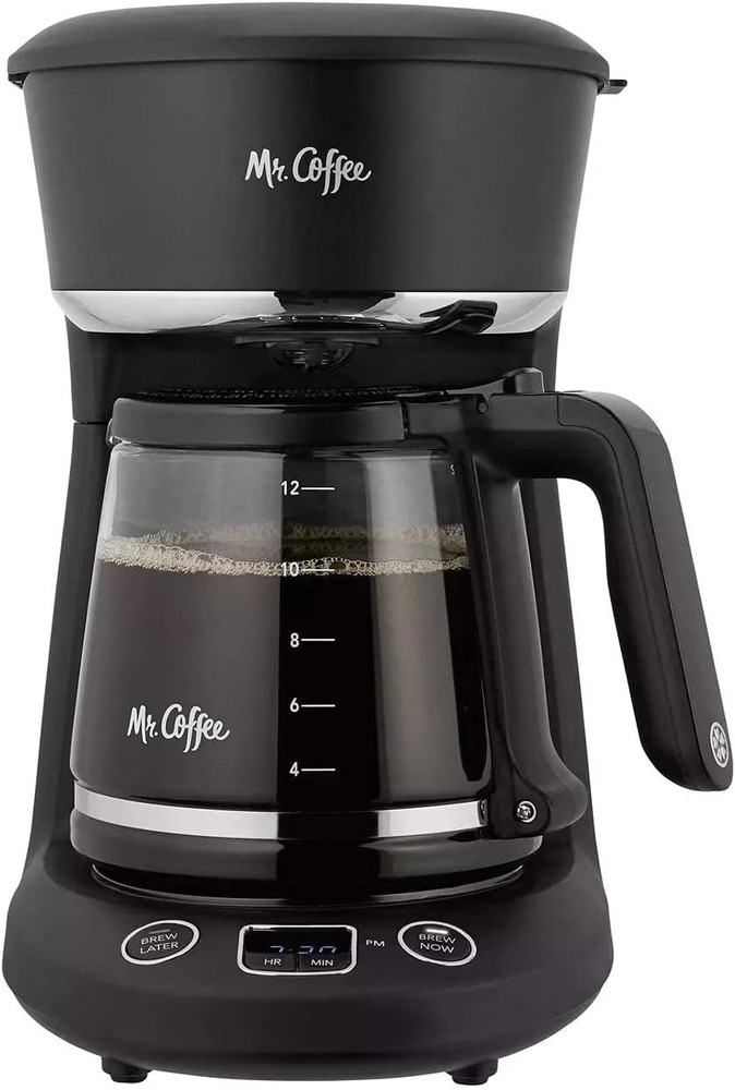 ® 12-Cup Programmable Coffeemaker, Brew Now or Later