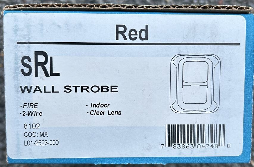 System Sensor SRL Fire Alarm