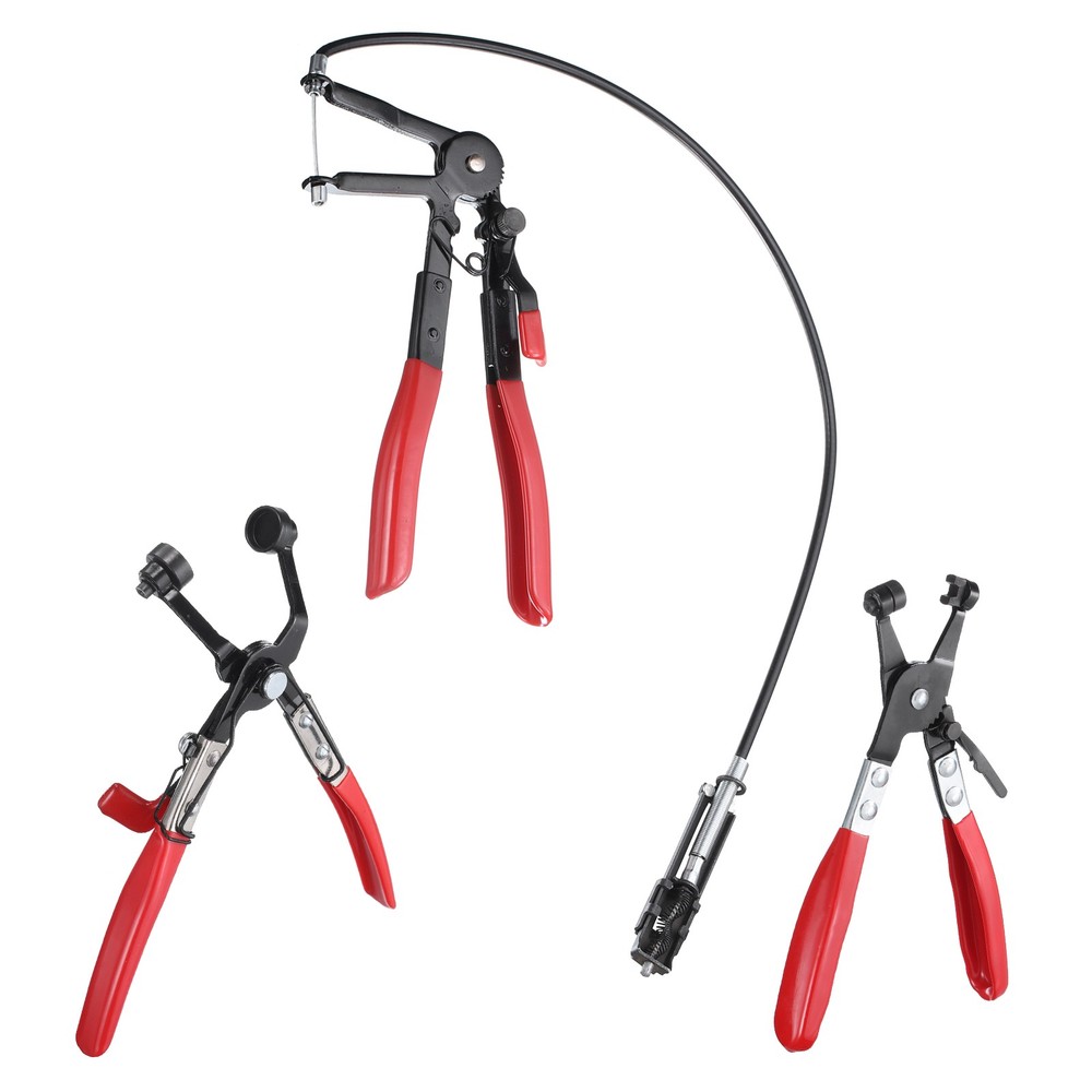 3pcs Hose Clamp Pliers Spring Clips Include Different Hose Clamp Tools