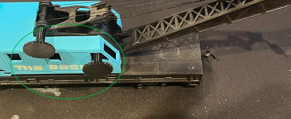 HO Train parts - Crane knobs