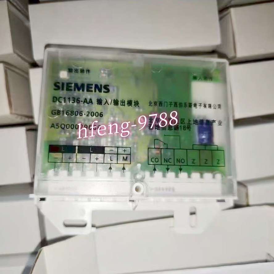 1PC Siemens DC1136-AA input/output module