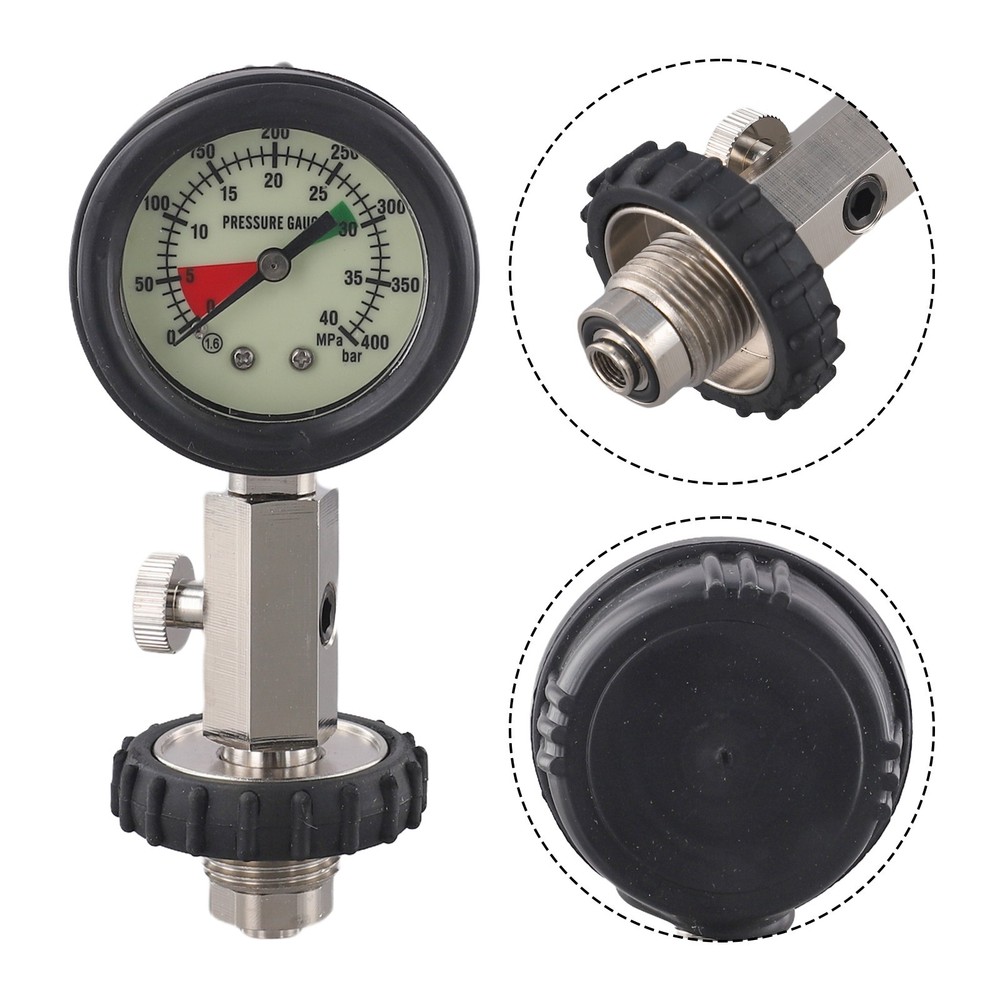 Diving Cylinder Pressure Measurement Tool with External G5/8 Thread Easy to Use
