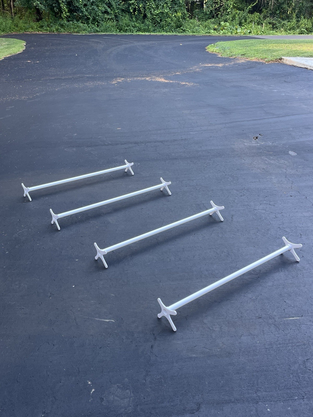 Dog Cavalettis Adjustable Dog Agility And Conditioning Jumps For Rehab