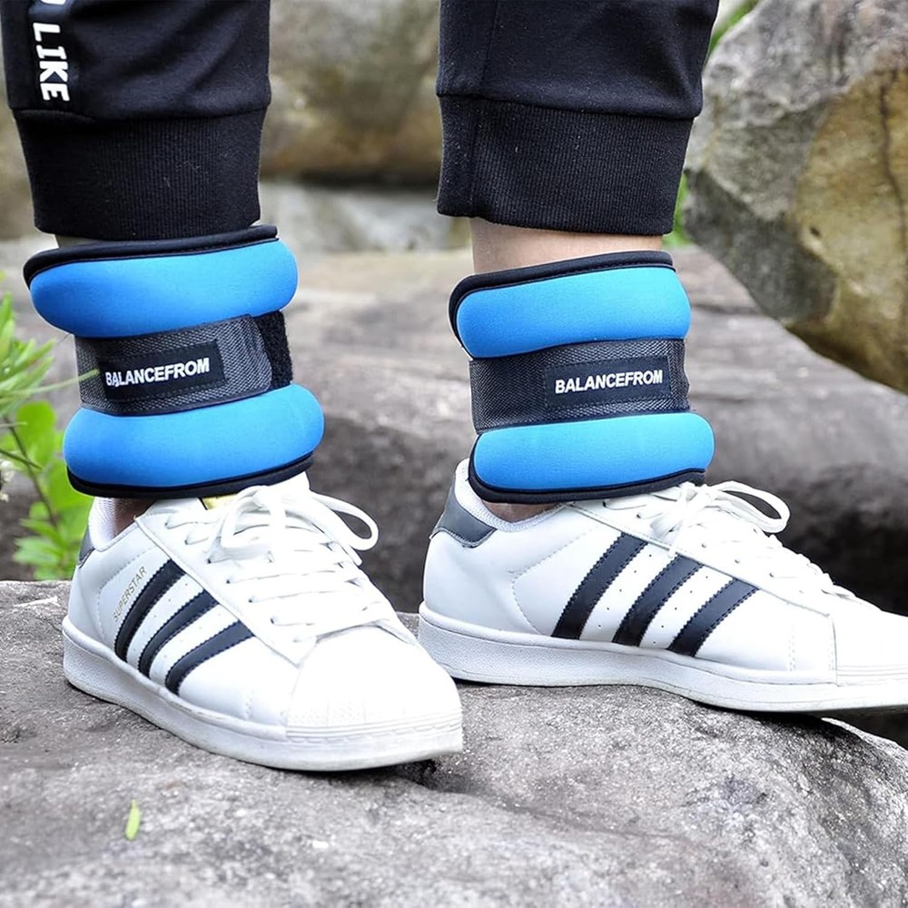 Fully Adjustable Ankle Wrist Arm Leg Weights, 1-20LBS, Multiple Options