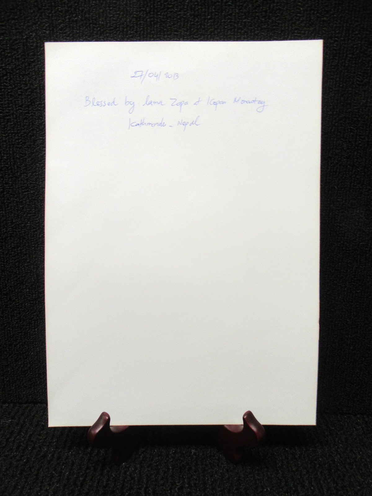 Kalachakra Mandala Print Blessed By Lama Zopa At Kopan Monastery 2013 See Pics!!