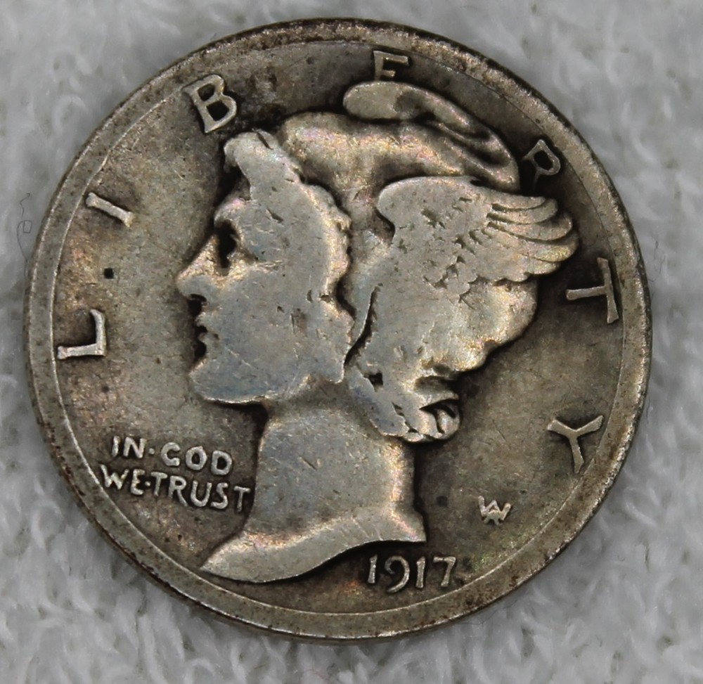 Mercury Dime 1917S
