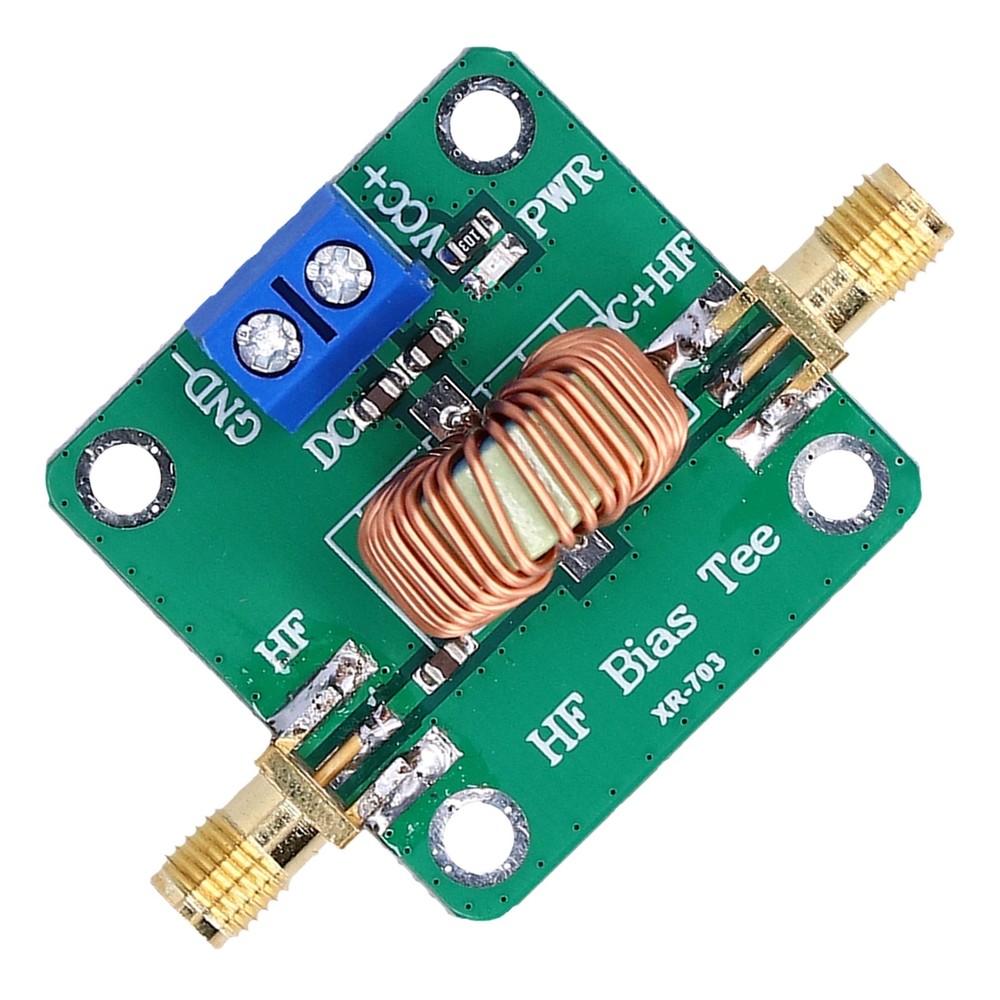 Bias Tee Module RF Microwave DC Blocker Filter Board Component Tool 0.2-180MHz