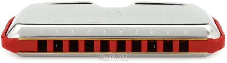 Hohner Golden Melody Harmonica - Key of D Version 2