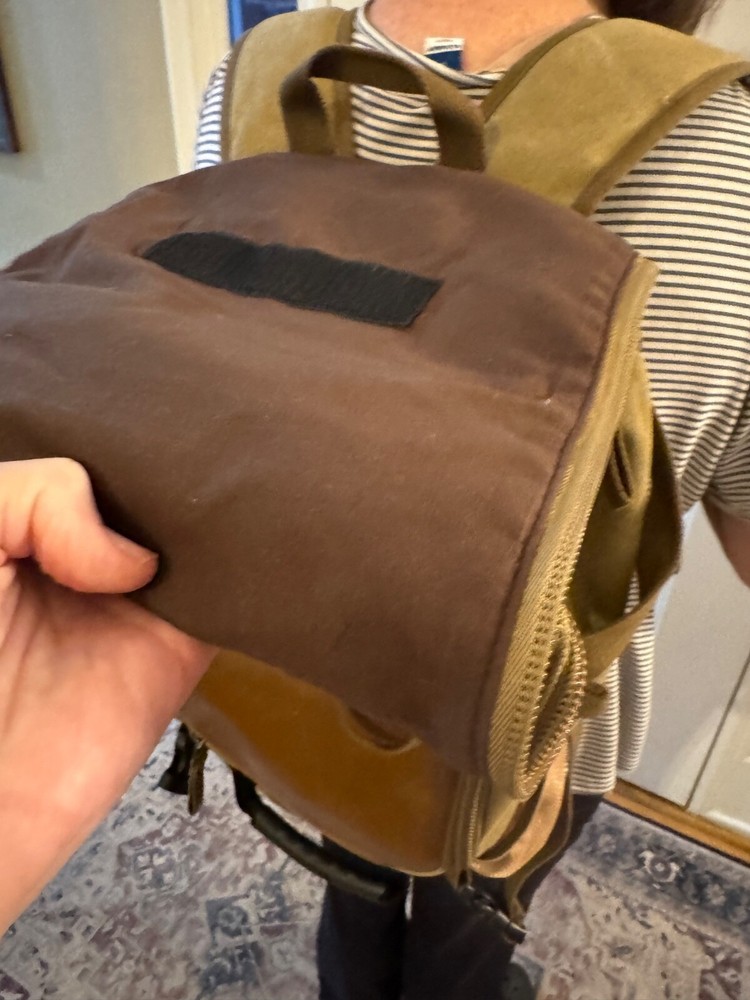Canvas Water-Resistant Durable Backpack, Duffle Bag Travel Carry On Backpack