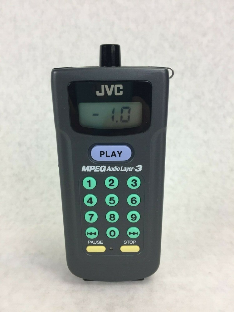 JVC XA-GP3BK Portable ROM Player MPEG Audio Layer-3