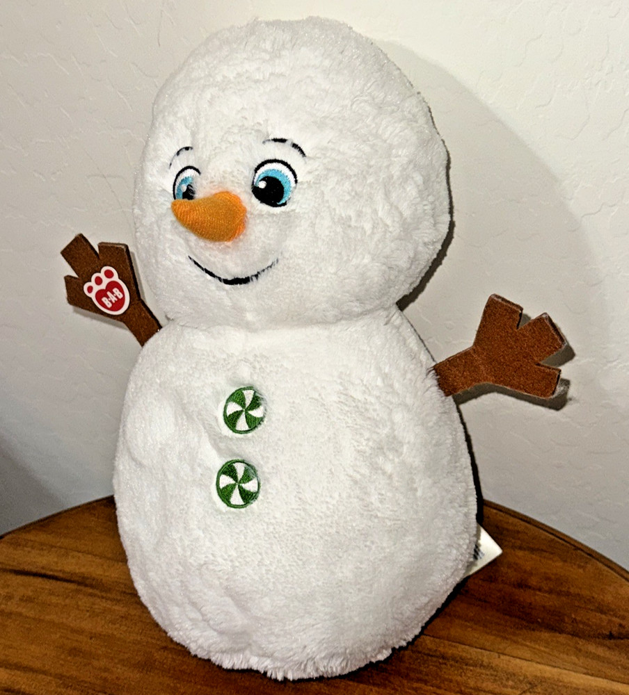 Build a Bear Snowman Plush