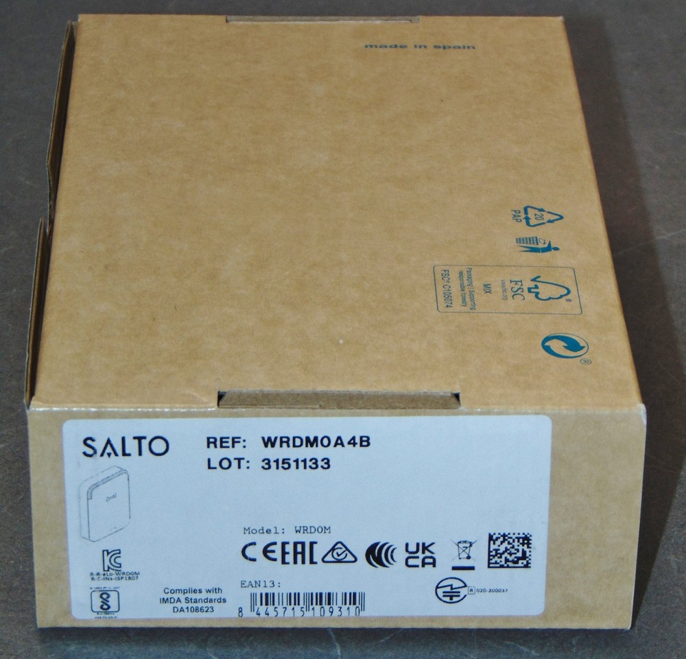 NEW Salto WRDMOA4B  WRDOM Wall Reader Quantity Available