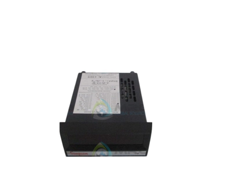 SIMPSON 2865 DIGITAL PANEL METER 4-20MADC 0/150F NSNP&