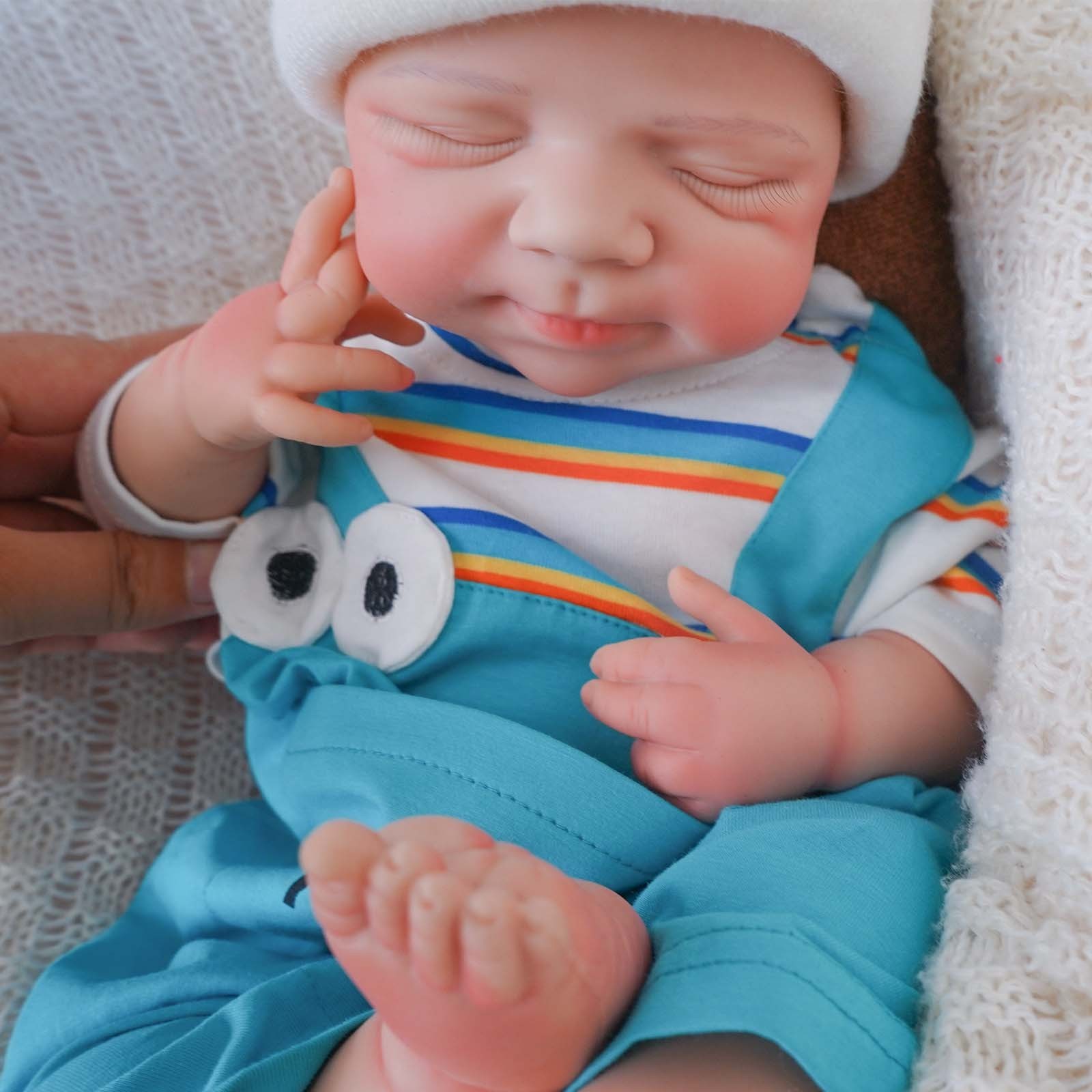 19.68'' silicone reborn doll handmade washable handicrafts gifts companionship