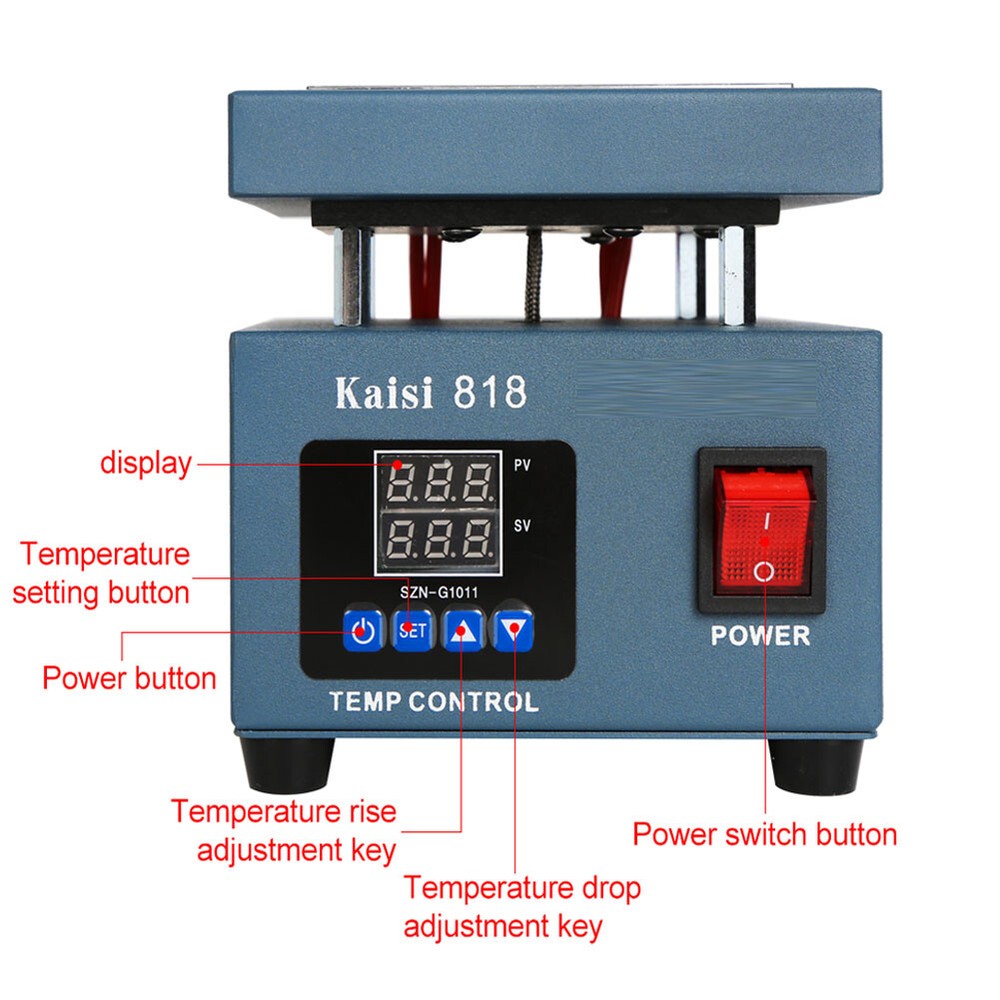 BGA Reballing PCB 1-450 Celsius Multifunctional LCD Screen Heating Platform