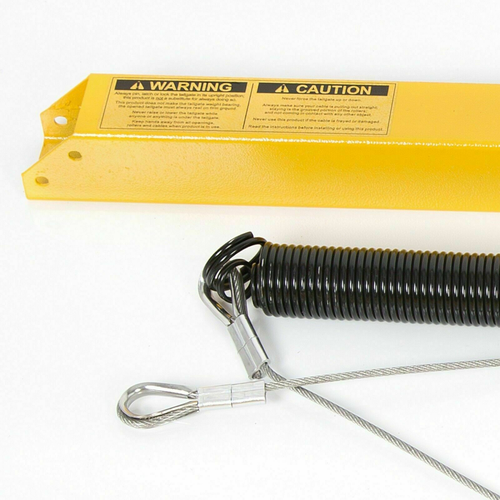 350 Pounds 2 Sided Trailer Tailgate Liftgate Ramp Lift Assist System Yellow