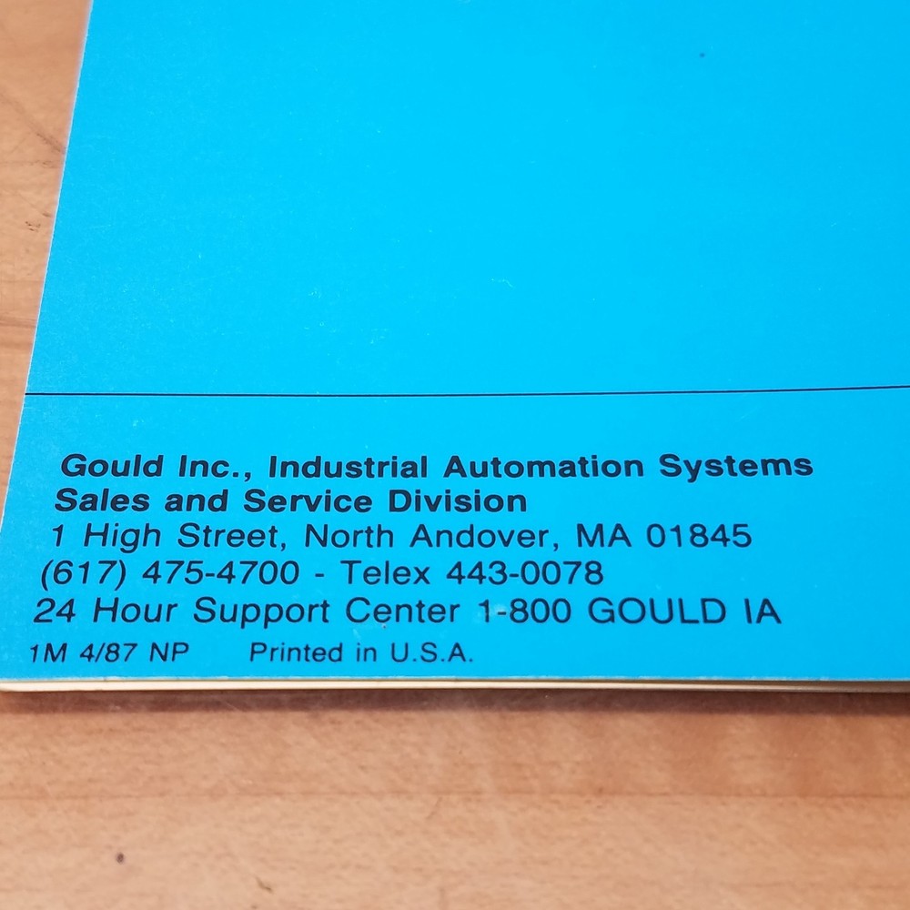 Gould PI-RAPP-001 Rev. B 584 Register Access Panel Reference Guide - USED