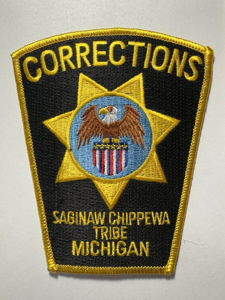 Saginaw Chippewa Tribe Corrections Patch ~ Michigan