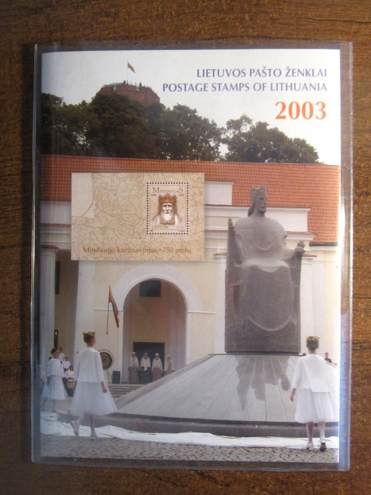 2003 LITHUANIA STAMPS OFFICIAL YEAR SET