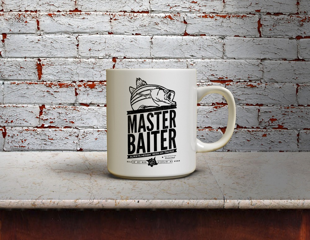 Master Baiter Fishing Coffee Mug